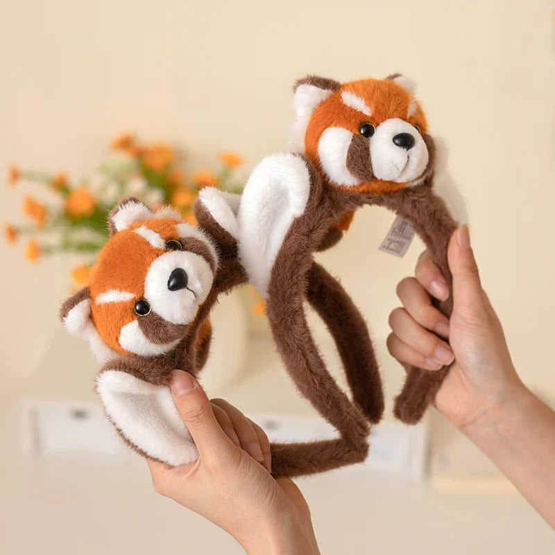 Cute/Kawaii Red Panda Plush Headband - 2 Styles
