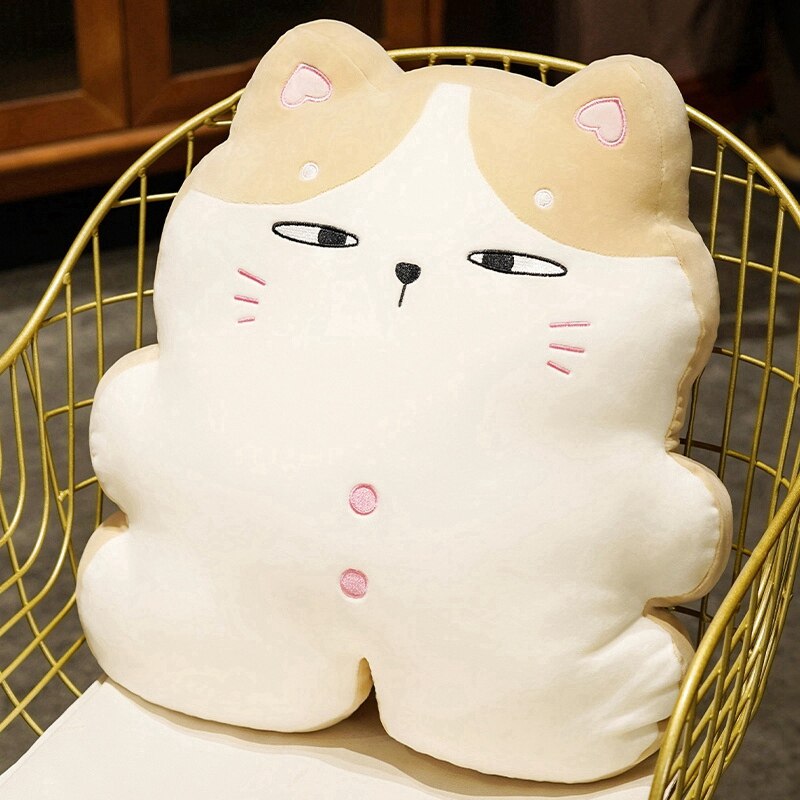 Cat Pillow Plush Toys With/Without Blanket 40/45cm