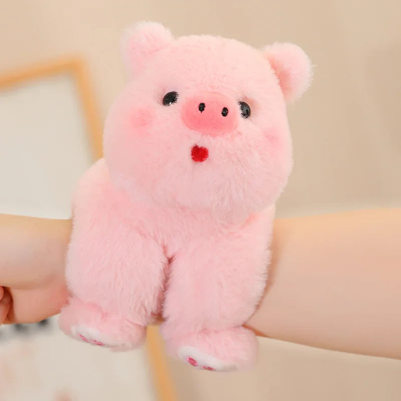 Cute Animal (Red Panda/Fox/Panda/Lion/Monkey/Pig/Dog/Rabbit/Alpaca/Tiger/Monkey/Bear/Cat) Plush Slap Band