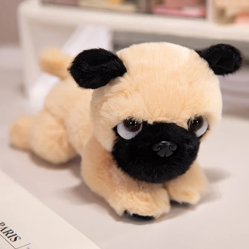 Cute Dog Plush Toys 23-25cm - Husky/Corgi/Pug/Beagle/German Shepherd/Bulldog