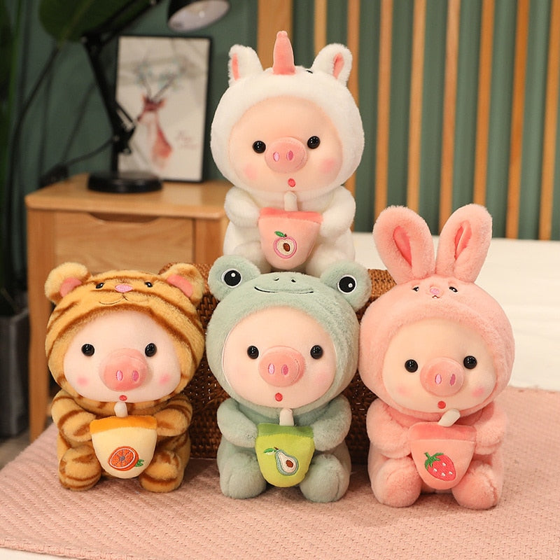 Kawaii Cosplay Pig Plush Toys 25/30cm