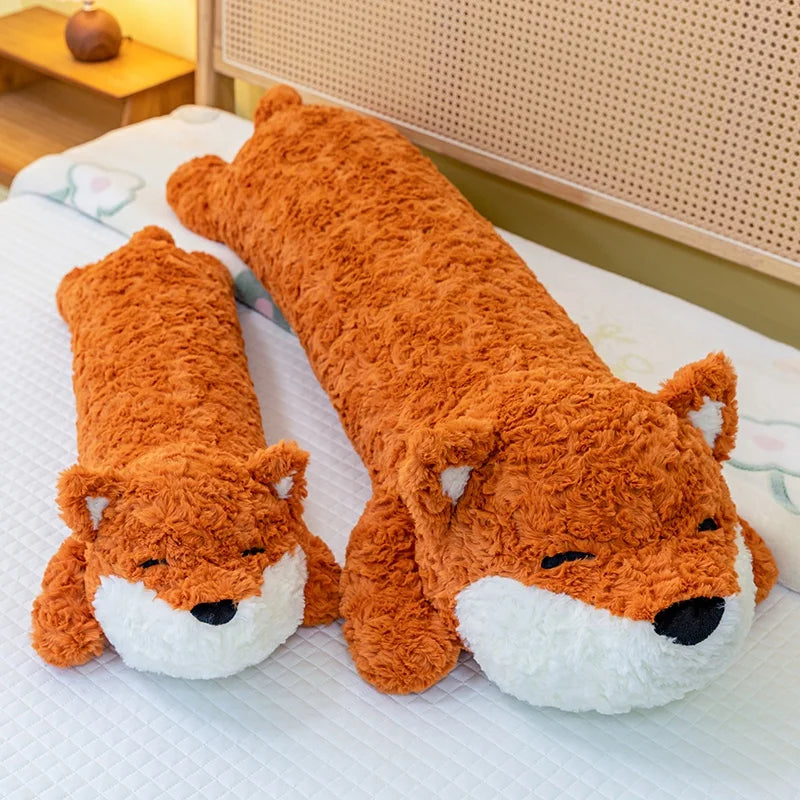Lying Animal(Fox/Dog) Pillow Plush Toys 80/120cm