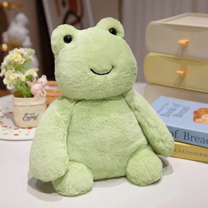 Cute Sitting Animal (Frog/Dog/Axolotl/Sloth) Plush Toys 30/40cm