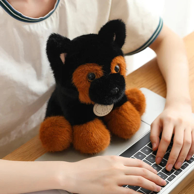 Cute Dog(Husky/German Shepherd) Plush Toys 22cm - 4 Styles