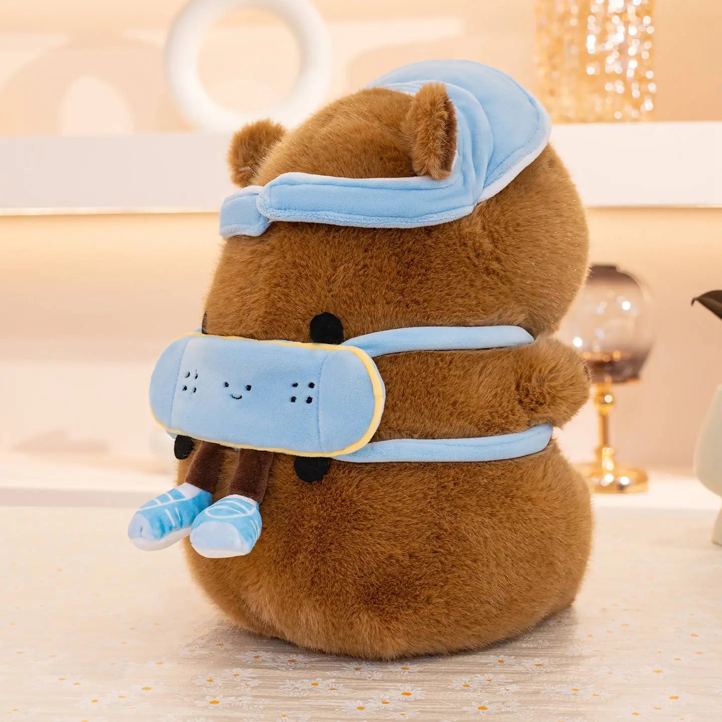 Cute Capybara With Ice Cream/Coconut Or With Bags(Sports) Plush Toys 22/30cm - 8 Styles