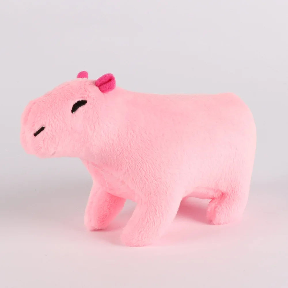 Cute Capybara Plush Toys 18/30cm - Grey/Blue/Pink/Brown