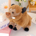 Cute/Kawaii Wild Boar Plush Toys 25/30cm - Grey/Brown
