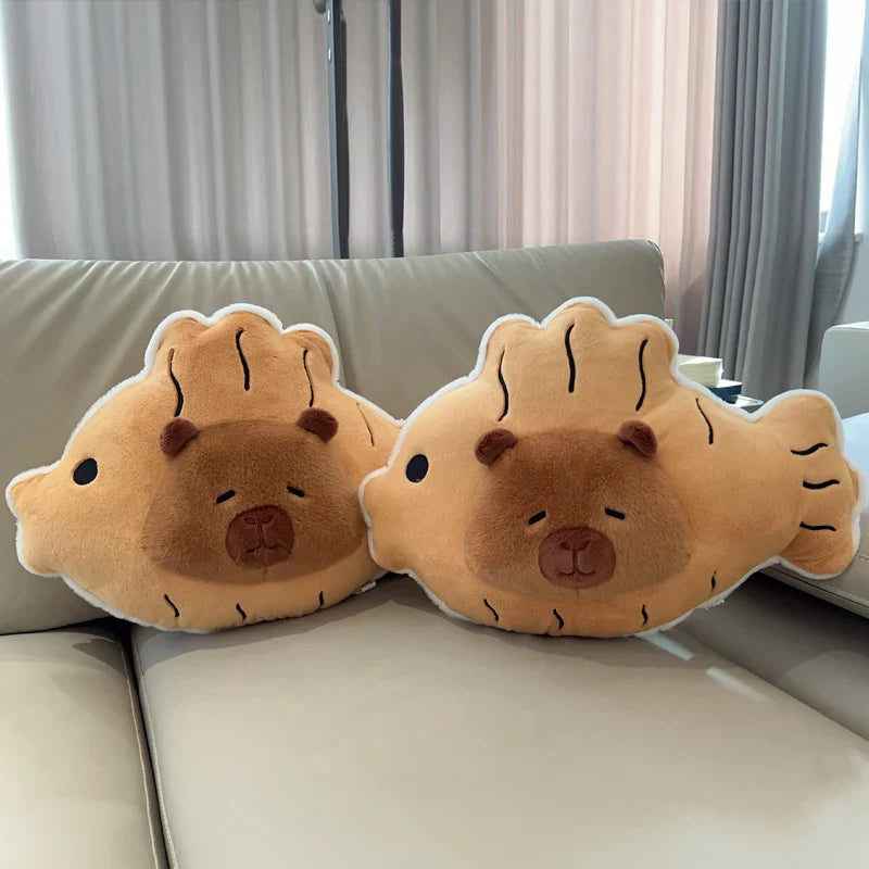 Cute Capybara Taiyaki (Japanese fish-shaped cake) Plush Toys 40/50cm