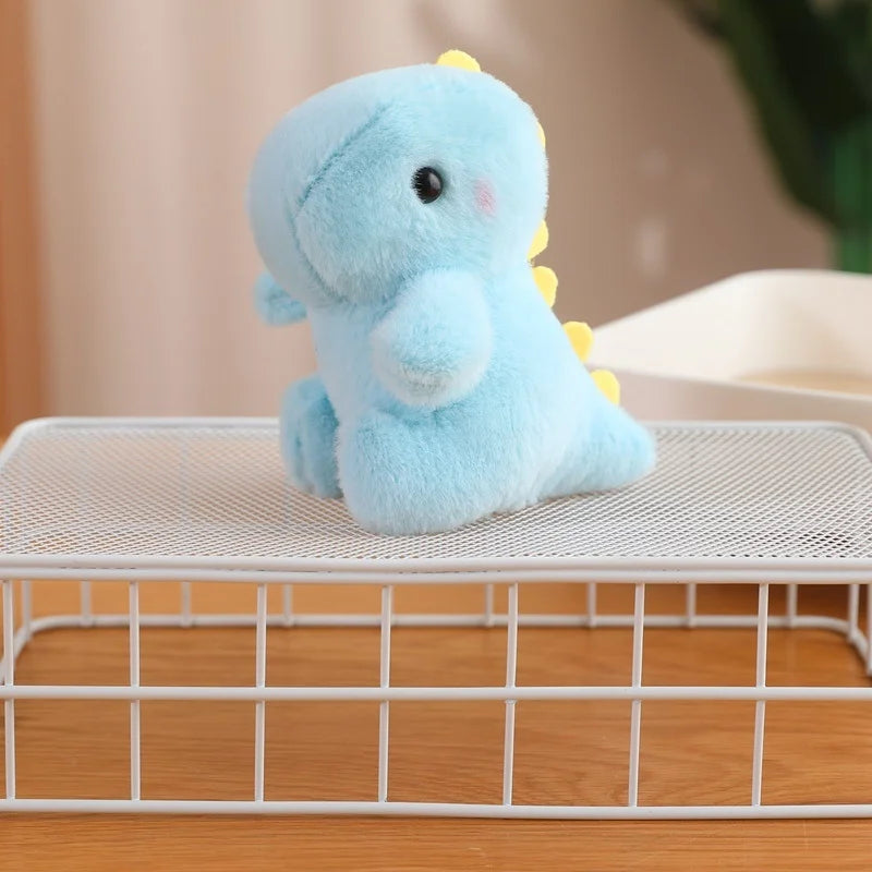 Cute Dinosaur Plush Keychain 13cm - Blue/Green/Pink