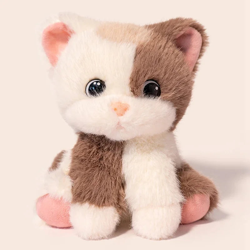 Cute Fox/Cat Plush Toys 20cm - Grey/Brown/Red/Black