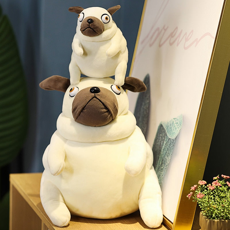 Pug Dog Plush Toys 15/30cm