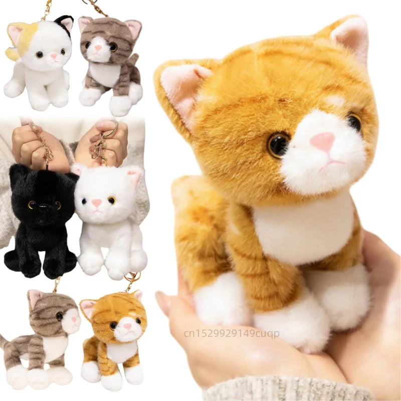 Cute/Kawaii Cat Plush Keychains 15cm - 7 Styles