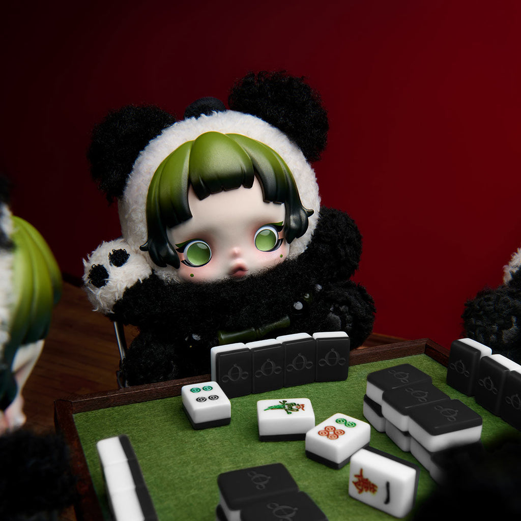 SKULLPANDA Lazy Panda Plush Doll Pendant