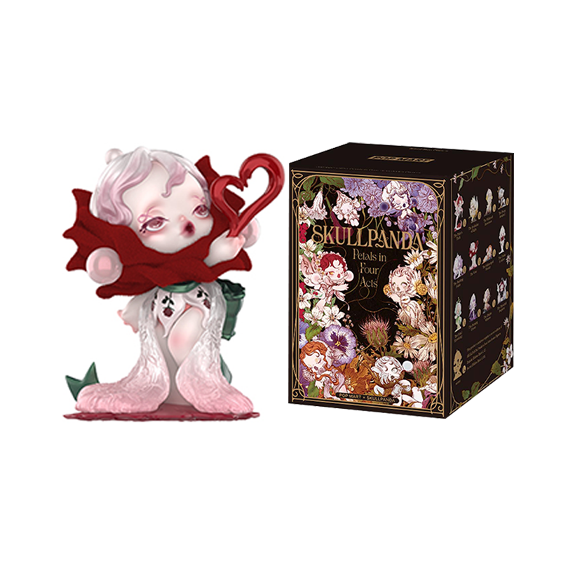 SKULLPANDA Petals in Four Acts Series Figures