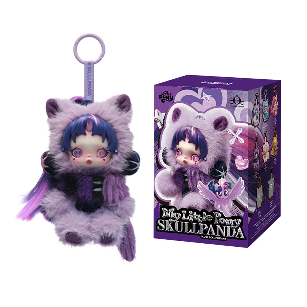 SKULLPANDA × My Little Pony Series Plush Doll Pendant