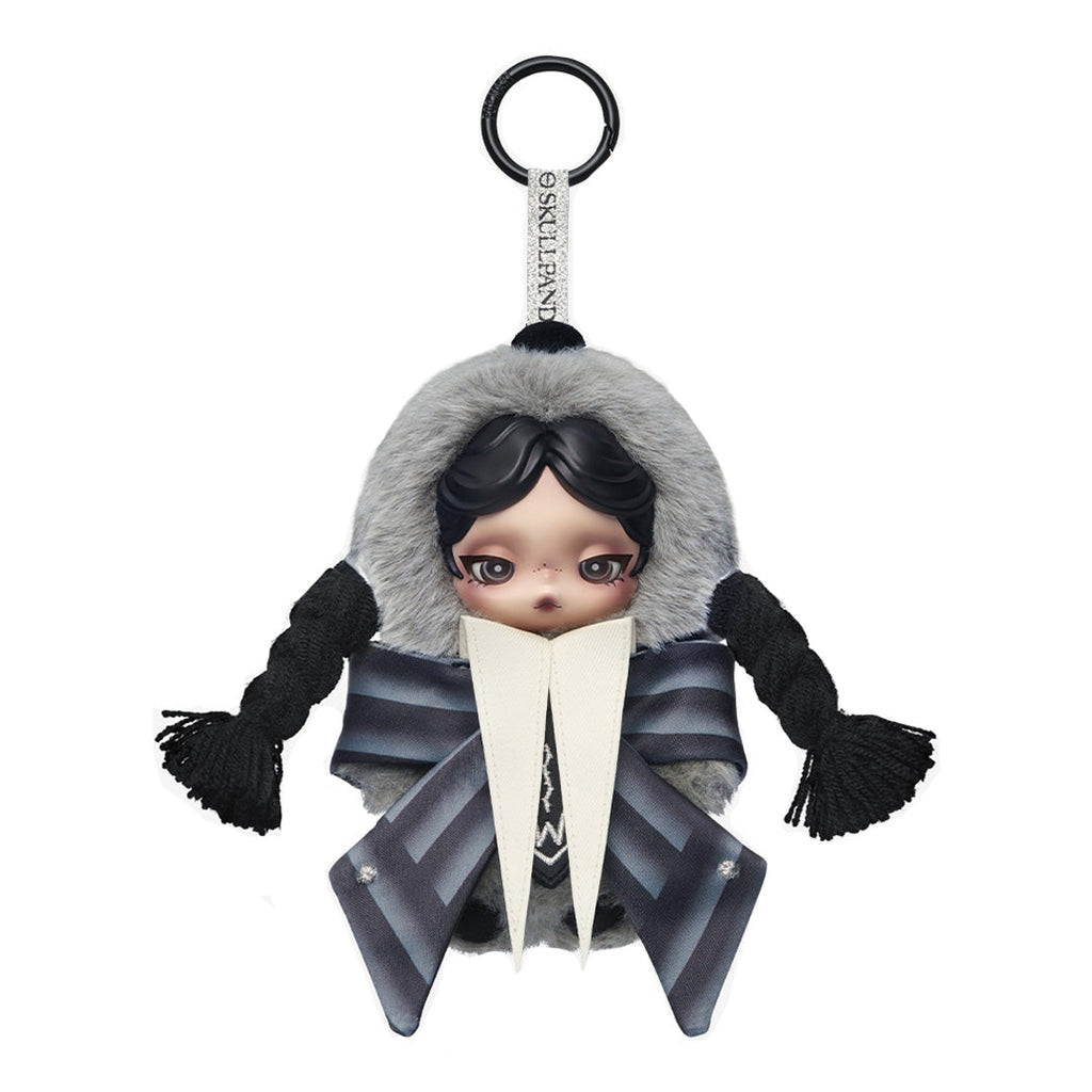 SKULLPANDA × Wednesday Plush（Nevermore Academy Uniform Version)
