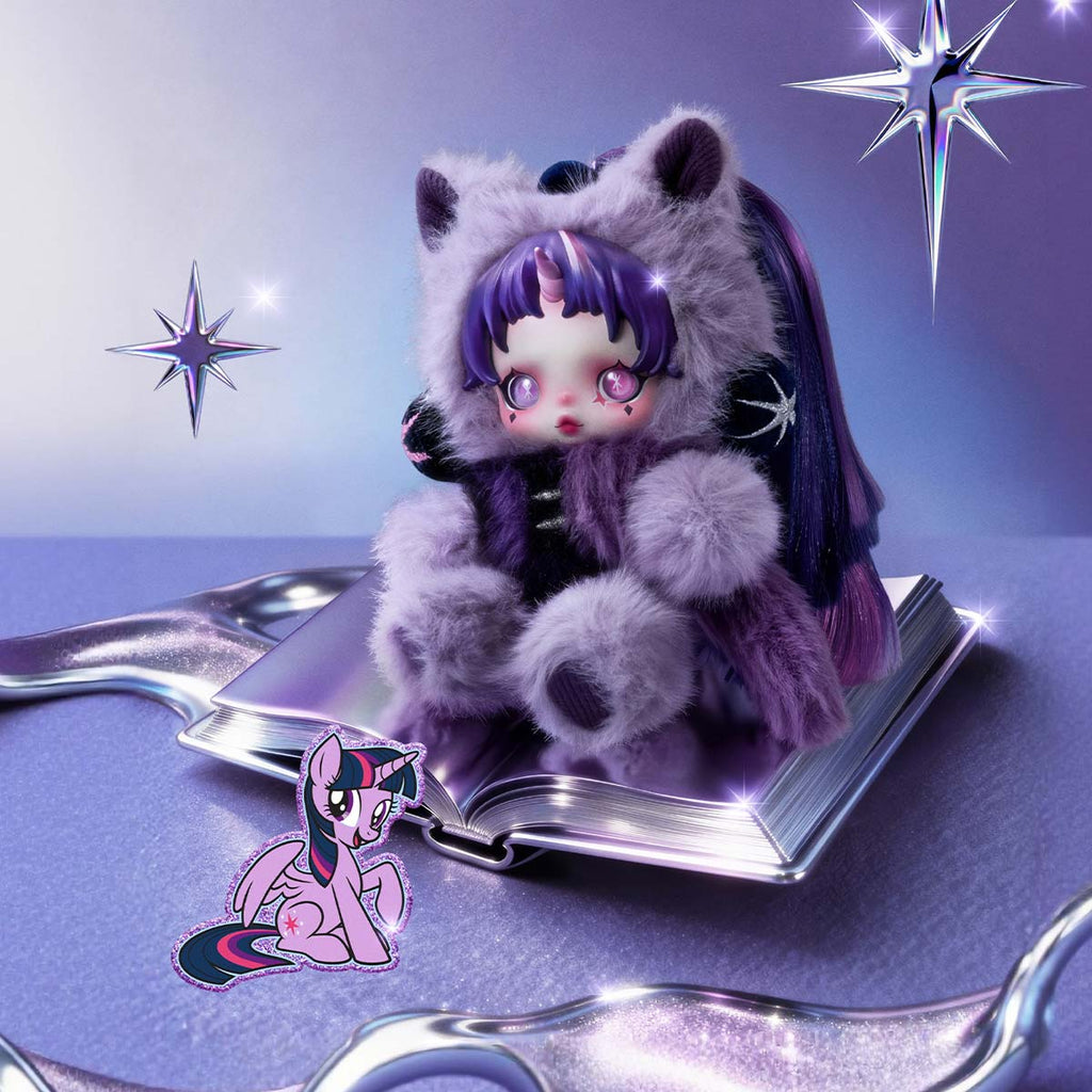 SKULLPANDA × My Little Pony Series Plush Doll Pendant
