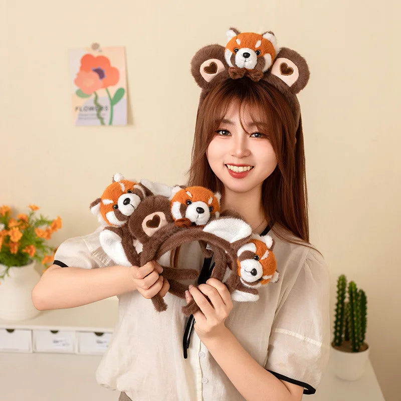 Cute/Kawaii Red Panda Plush Headband - 2 Styles