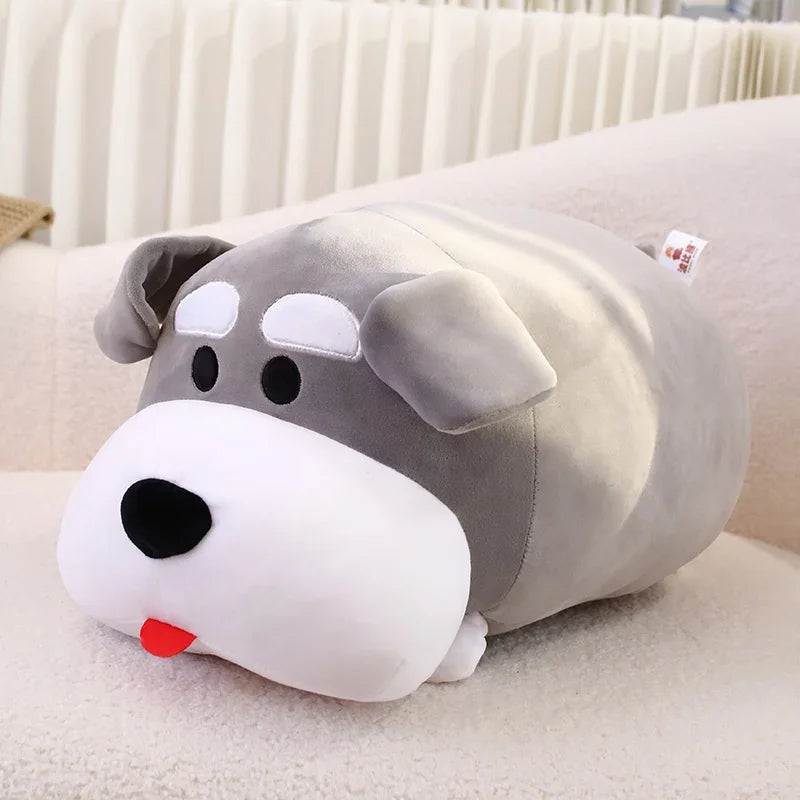 Cute Schnauzer Dog Plush Pillow Toys 35/45cm