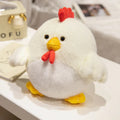 Cute Chicken Plush Toys 25/45/55cm - White/Yellow/Black
