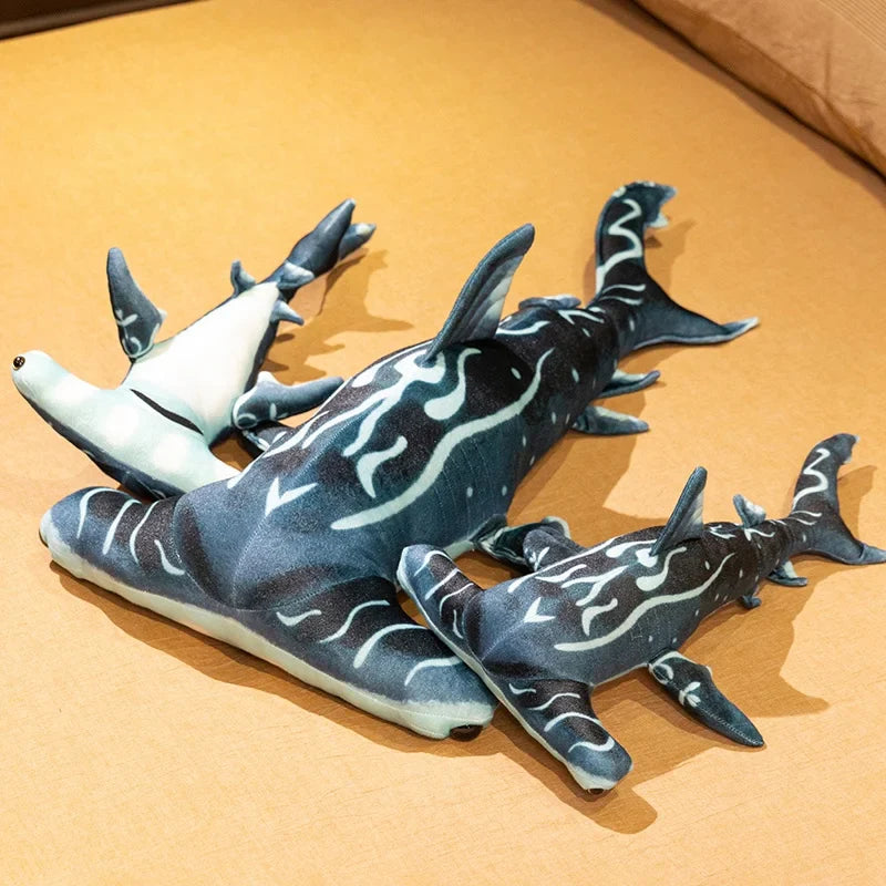 Cute Lifelike Hammerhead Shark Plush Toys 55/90cm