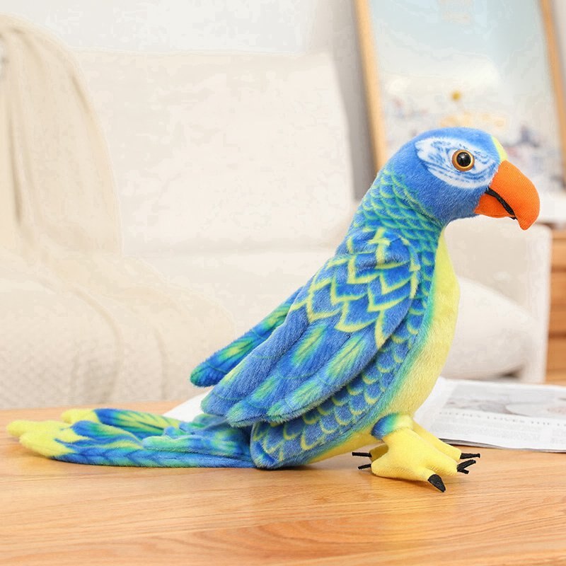 Bird Parrot Lifelike Plush Toys 50cm/70cm - 6 styles