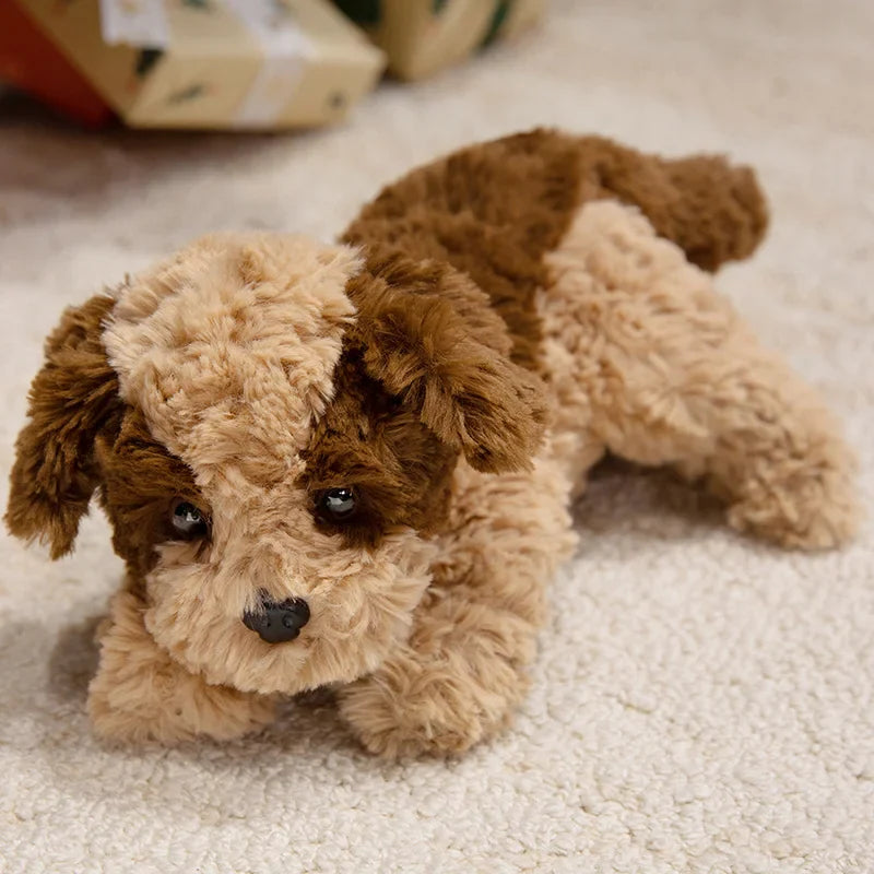 Cute Dog Plush Toys 32/42/48cm - Brown/White/Grey