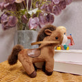 Cute Horse Plush Keychains 12cm - Grey/Brown/White
