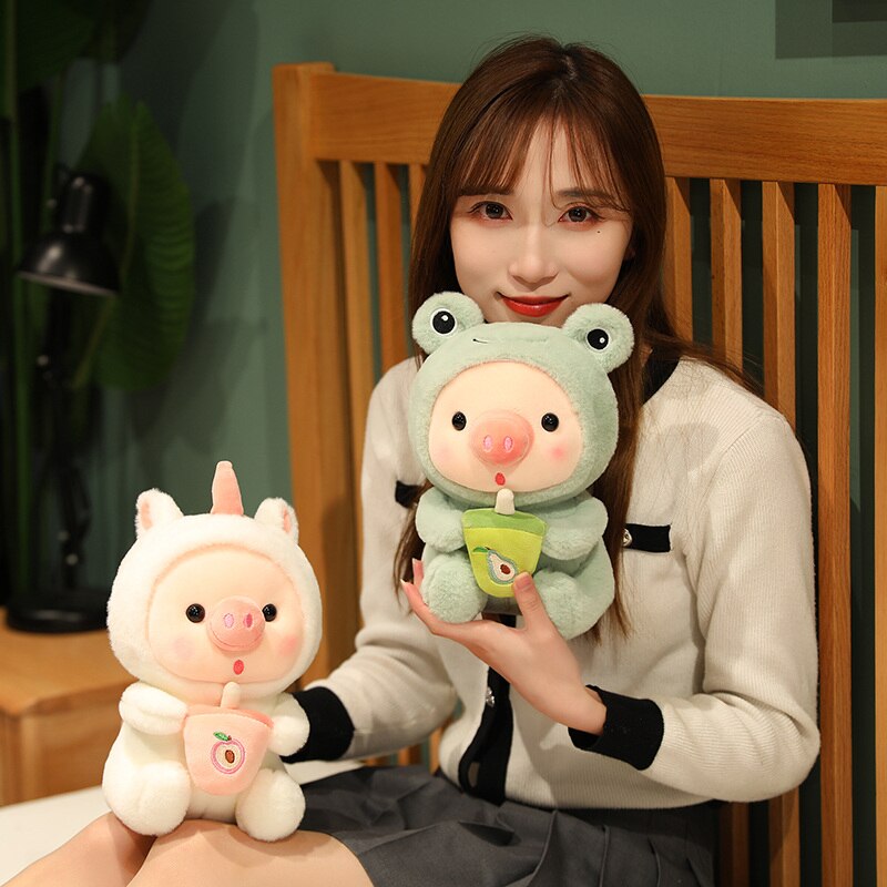 Kawaii Cosplay Pig Plush Toys 25/30cm