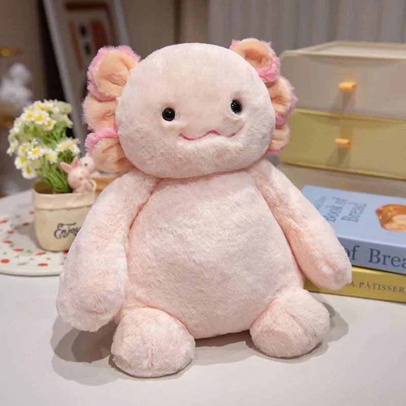 Cute Sitting Animal (Frog/Dog/Axolotl/Sloth) Plush Toys 30/40cm