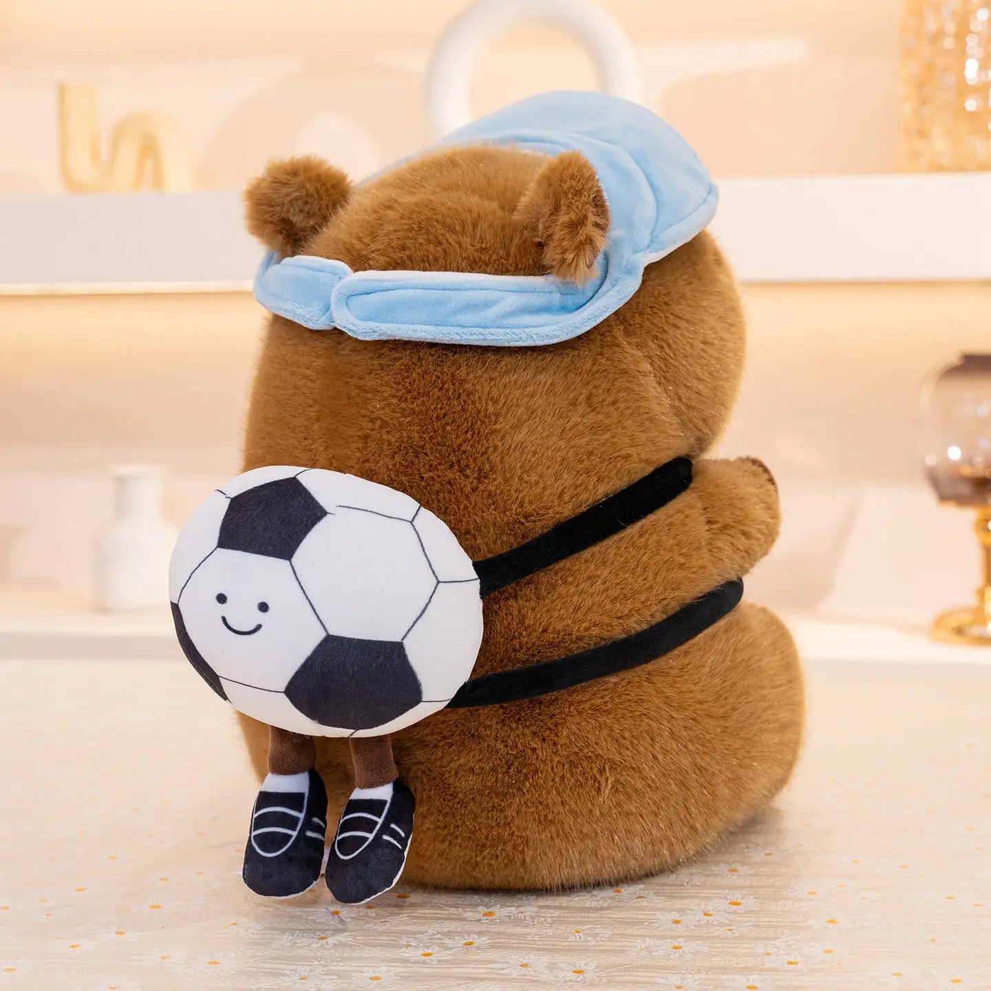 Cute Capybara With Ice Cream/Coconut Or With Bags(Sports) Plush Toys 22/30cm - 8 Styles