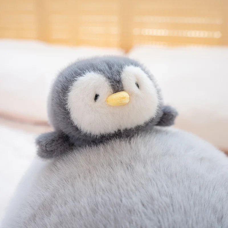 Cute Grey Seal With Penguin Plush Toys 50cm