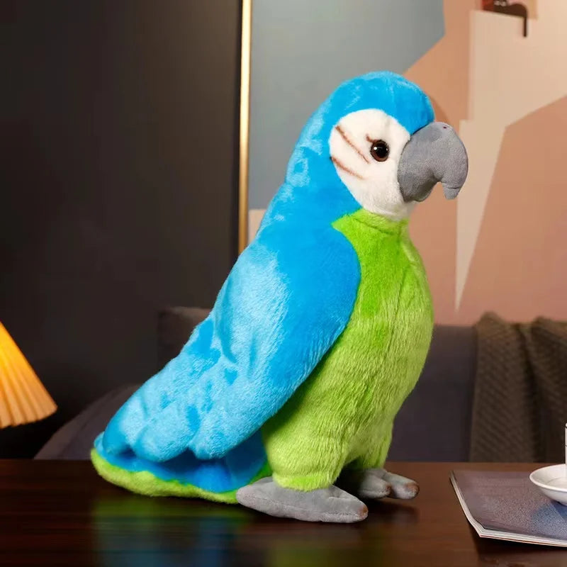 Bird (Lifelike Parrot/Toucan) Plush Toys 25cm/35cm - 4 Styles