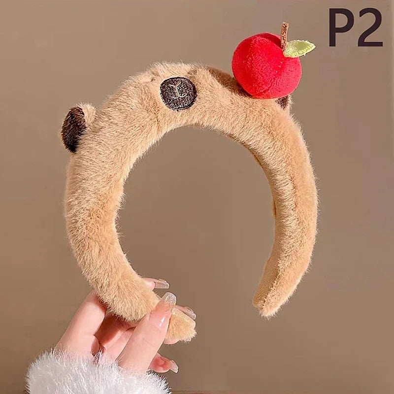Cute/Kawaii Capybara Plush Headband - 4 Styles