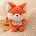 Cute Rabbit/Chick/Fox With Bib Plush Toys 23cm