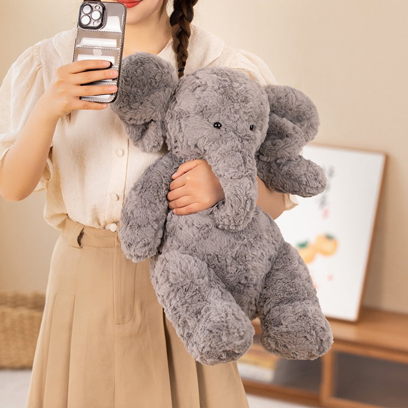 Grey Elephant Plush Toys 30/40/50cm