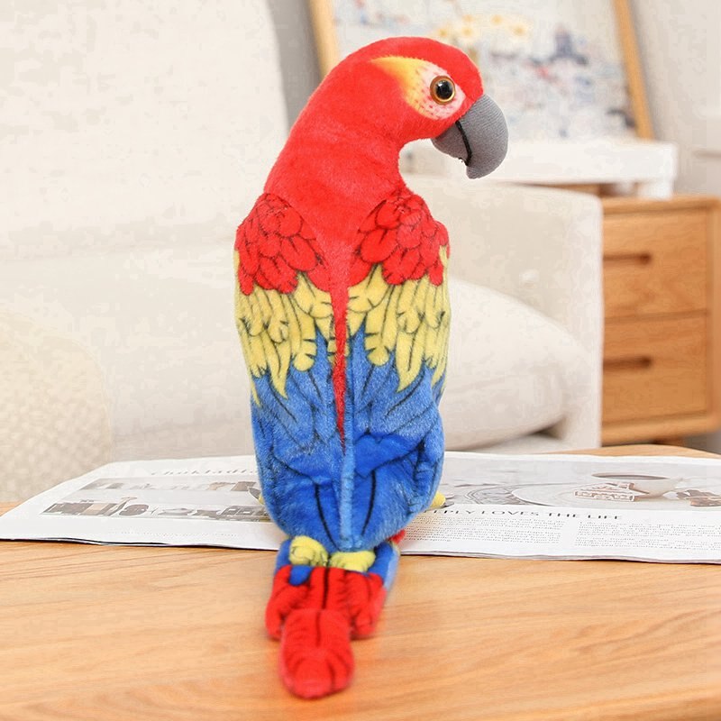 Bird Parrot Lifelike Plush Toys 50cm/70cm - 6 styles