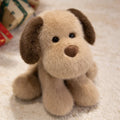 Cute Dog Plush Toys 25/35cm - Black/Brown/White/Yellow