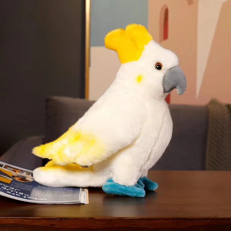 Bird (Lifelike Parrot/Toucan) Plush Toys 25cm/35cm - 4 Styles