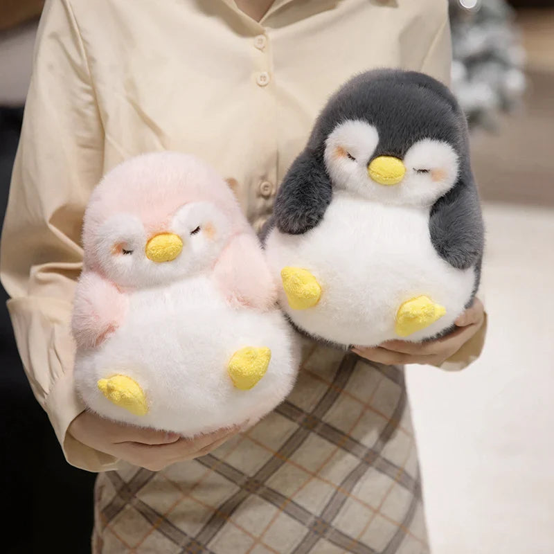 Cute Sleeping Penguin Plush Toys 20/30/40cm - Pink/Black