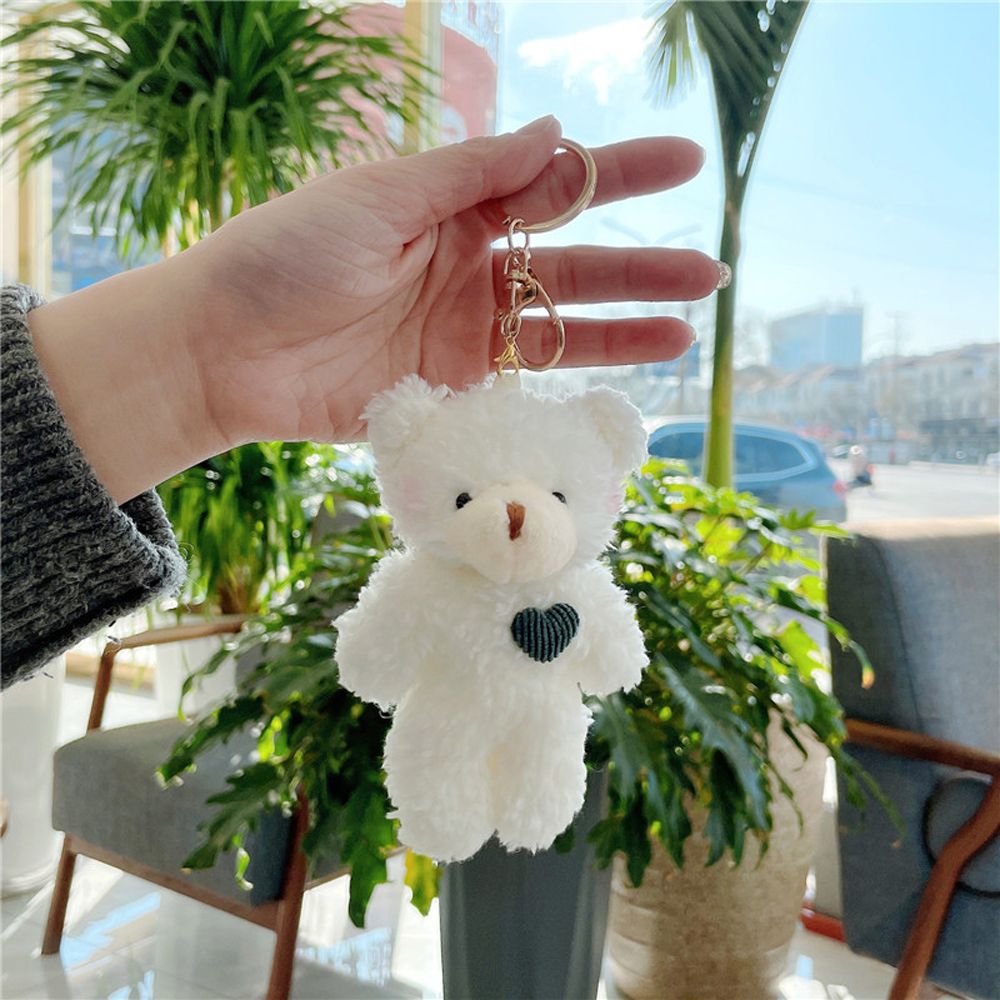Animal (Bear/Rabbit/Dog) Plush Keychains 11cm