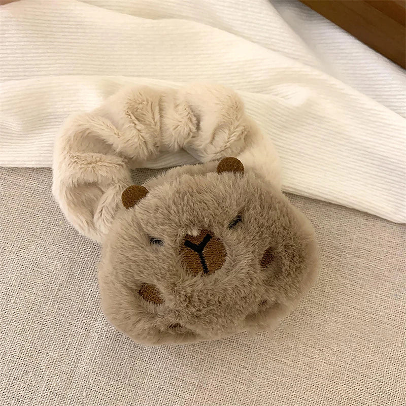 Cute/Kawaii Capybara Plush Hair Scrunchies - 4 Styles