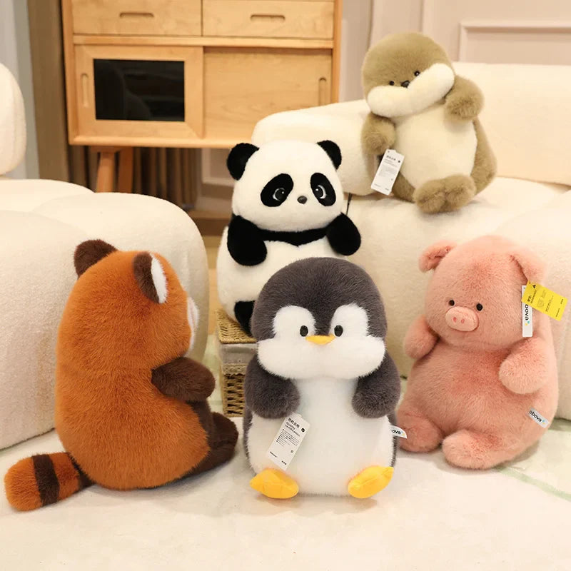 Cute Animal (Seal/Red Panda/Penguin/Panda/Pig/Platypus/Elephant) Plush Toys 38cm