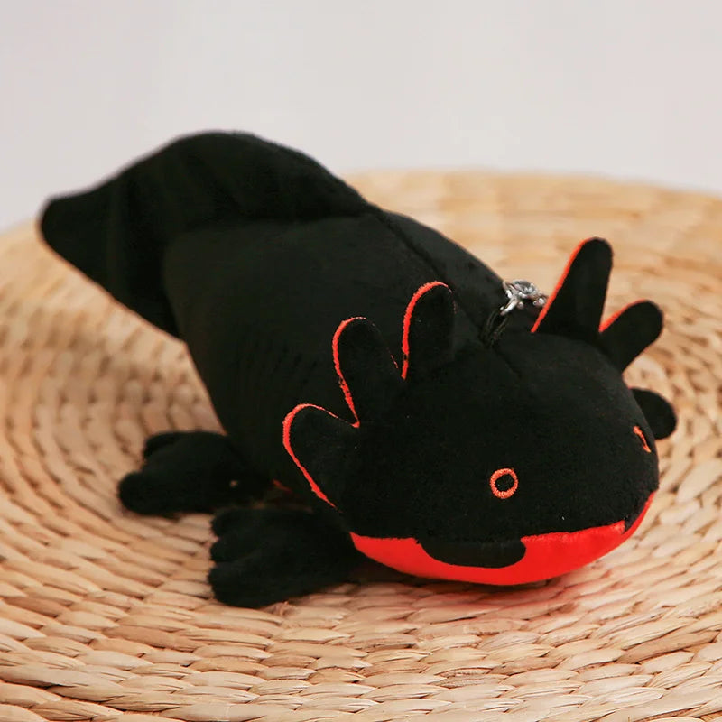 Cute Axolotl Plush Keychain 23cm - Black/Green/Blue/Yellow/Pink/Grey