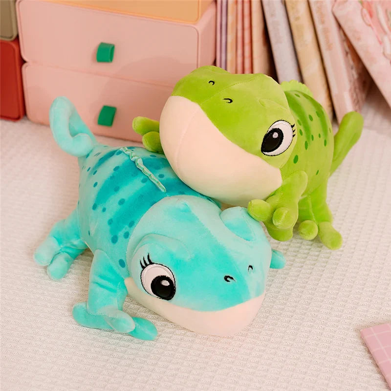 Cute Chameleon Plush Toys 30cm (Blue/Green/Orange)