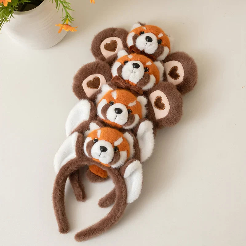 Cute/Kawaii Red Panda Plush Headband - 2 Styles