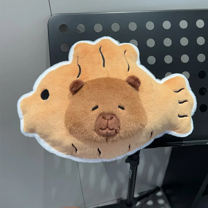 Cute Capybara Taiyaki (Japanese fish-shaped cake) Plush Toys 40/50cm