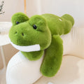 Cute Lying Green Frog Plush Toys 30/45/60cm