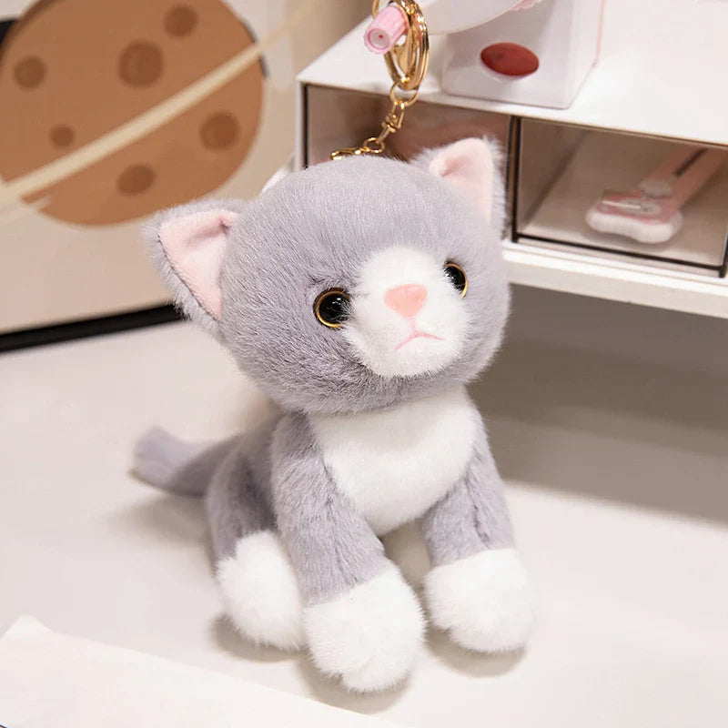 Cute/Kawaii Cat Plush Keychains 15cm - 7 Styles