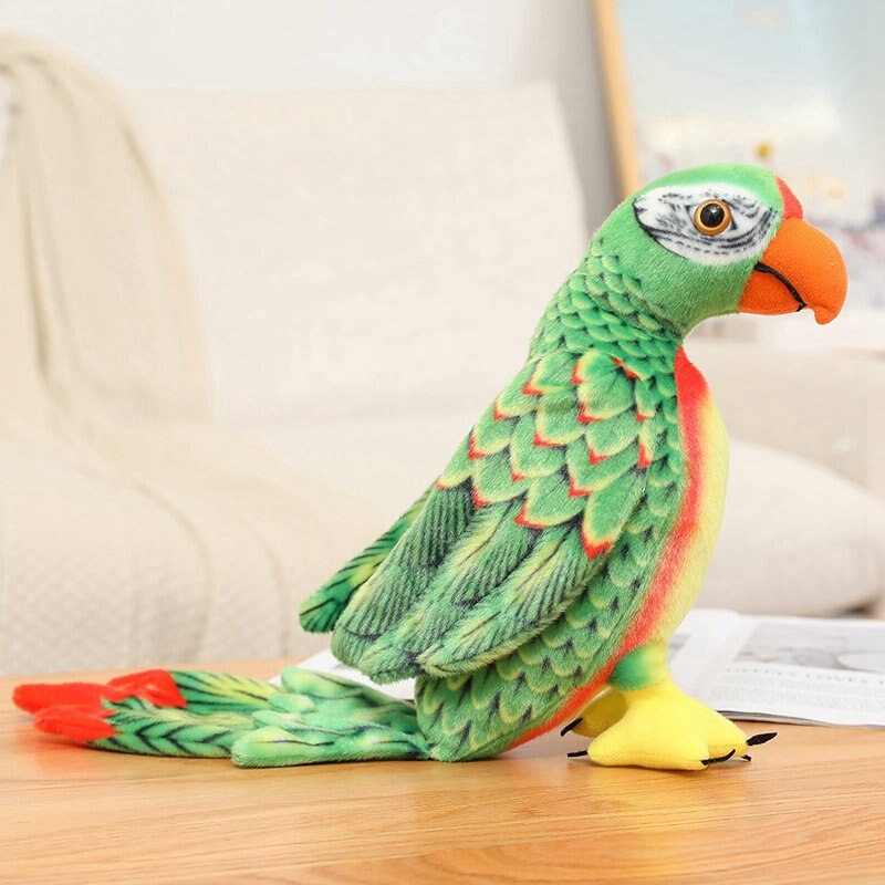 Bird Parrot Lifelike Plush Toys 50cm/70cm - 6 styles